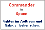 Online Spiele Lk. Osnabrück - Sci-Fi - Commander in Space